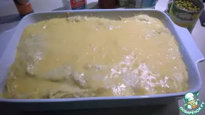Картофельное пюре с сыром и беконом