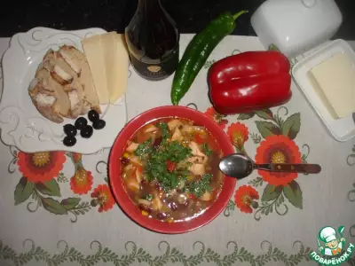 Мексиканский рыбный суп