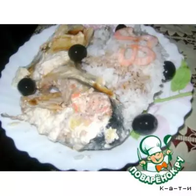 Рыбка с рисом