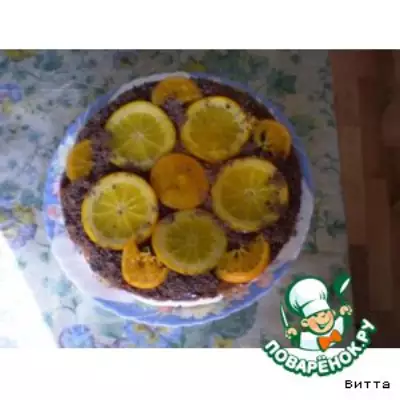 Торт Апельсиновое солнце