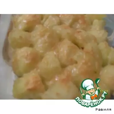 Запеченный картофель золотце