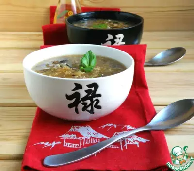 Луковый суп в азиатском стиле