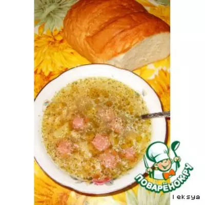 Острый суп из фасоли