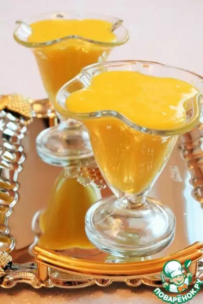 Апельсиново-миндальный десертный крем