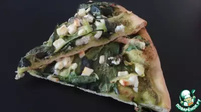 Пицца "Зеленый сад"