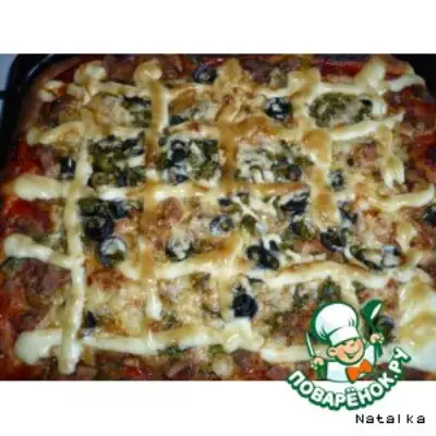 Пицца « Грибная радость»