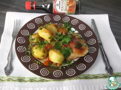Курица с картофелем и овощами "Аппетитная"