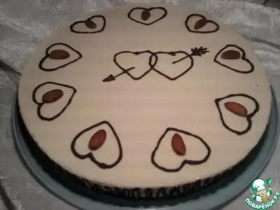 Сырный торт с шоколадом "Свекруша"