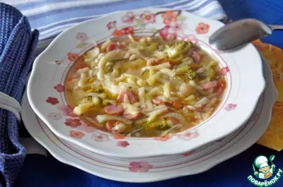 Суп с фасолью и фенхелем
