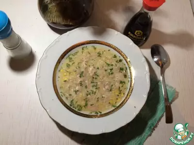 Суп с курицей и кукурузой
