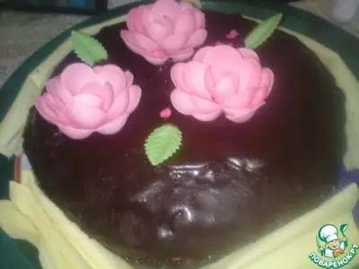 Шоколадный пирог-торт к кофе и чаю
