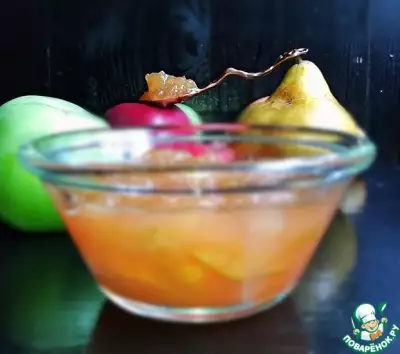 Яблочно-грушевое варенье "Медовое"
