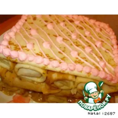 Блинный торт "Лакомка"