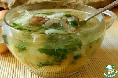 Калмыцкий суп махан