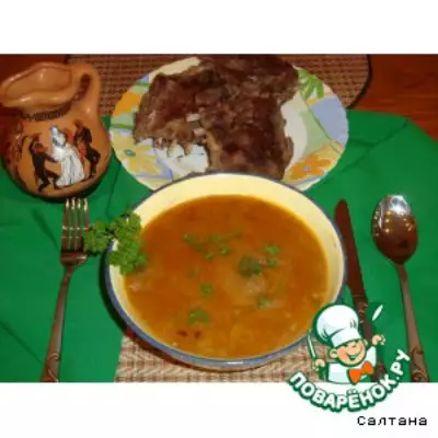 Грузинский суп-харчо