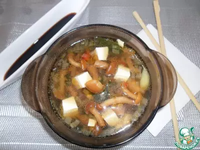 Мисо-суп с опятами