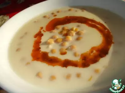 Йогуртовый суп с нутом