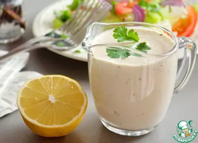 Йогуртовая заправка для салатов