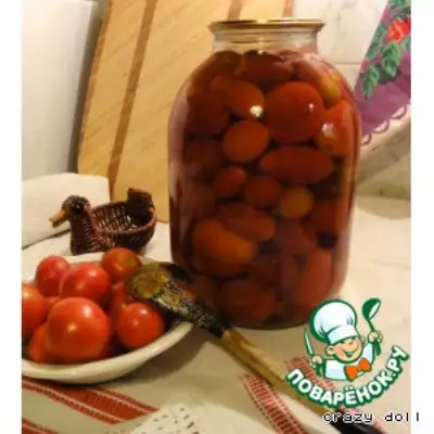 Консервированные помидоры "Семейные"