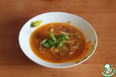 Быстрый суп за 15 минут