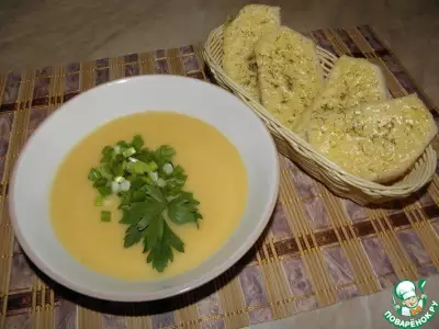 Сырный суп "Золотая осень"
