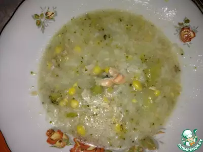 Детский рыбный суп