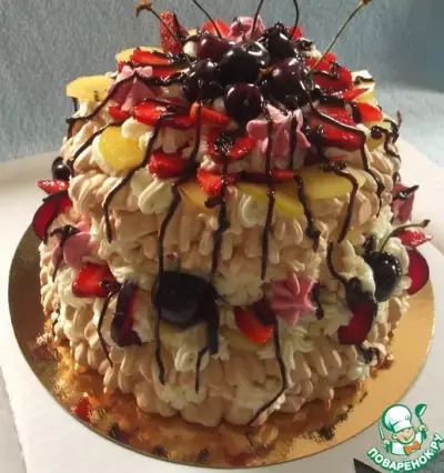 Торт-десерт "Павлова"
