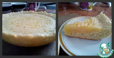 Лимонный пирог в мультиварке