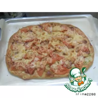Хрустящая пицца