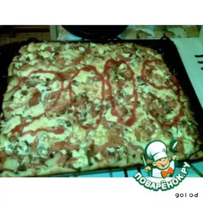 Пицца не итальянская