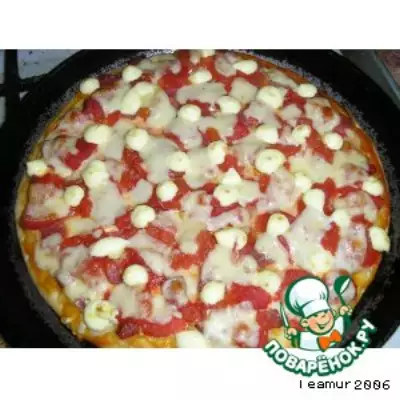 Вариант начинки пиццы