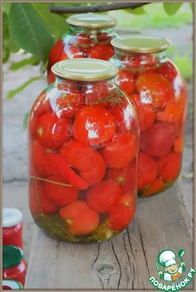 Консервированные помидоры "Чуйские"