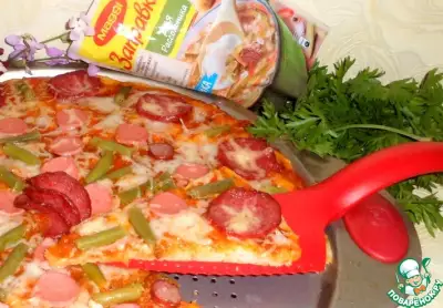Пицца с соусом "Итальяно"