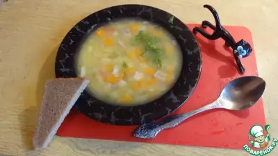 Суп из желтой чечевицы