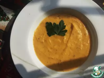 Итальянский крем-суп с тыквой