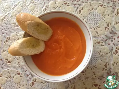Томатно-бататный суп-пюре