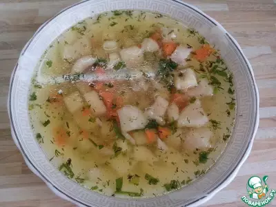 Рыбный суп легкий