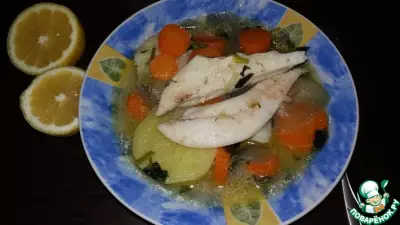 Греческий традиционный рыбный суп
