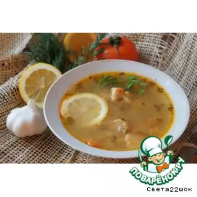 Рыбный суп по-трапански "Zuppa di pesce"