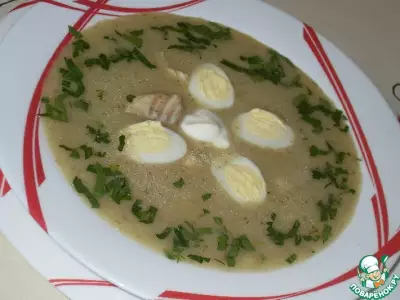 Рыбный суп с щавелем