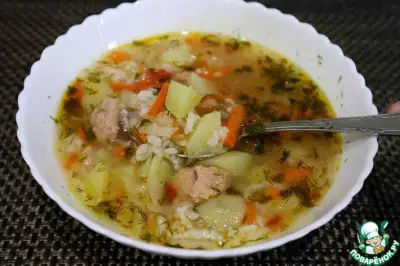 Суп из тунца за 30 минут