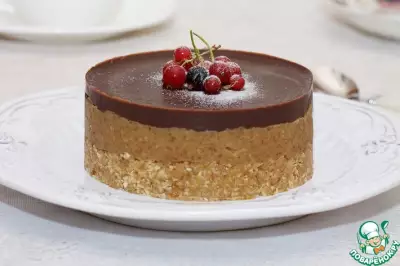 Овсяной десерт "Финик в шоколаде"