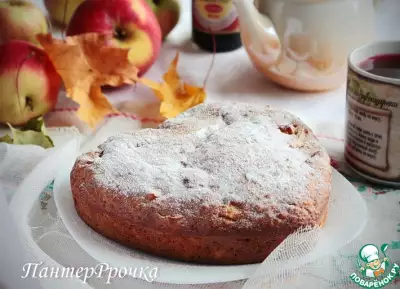 Яблочный кекс "Рустик"