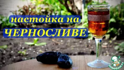  алкогольной настойки на Черносливе