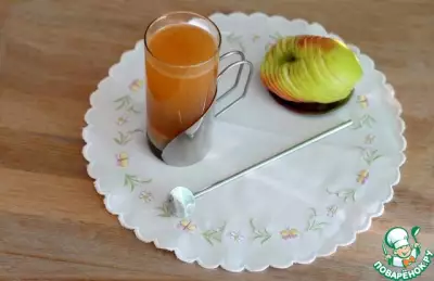 Сок-суперфуд яблочный с амарантовой мукой