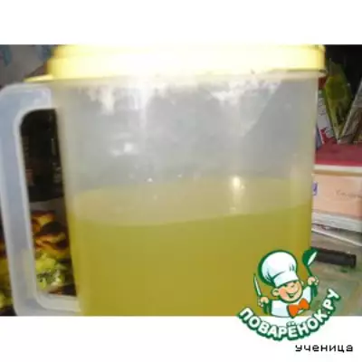 Витаминный напиток из лимонов