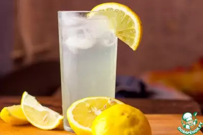 Домашний лимонад с имбирем