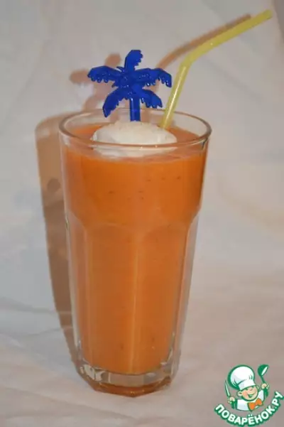 Морковно-апельсиновый коктейль