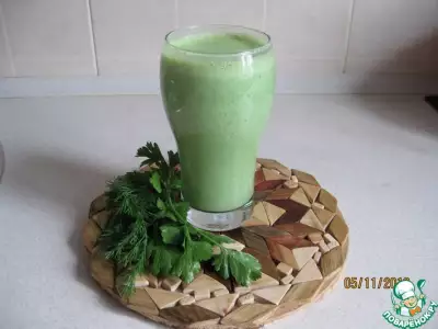 Зеленый коктейль