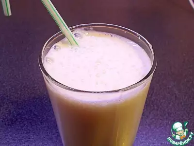 Бананово-молочный коктейль